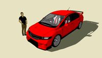 RHD Modified Honda Civic FN2 Type R 2007 by ILKE