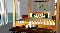 Danish style bedroom