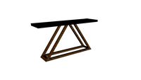 Triangle Console Table