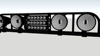 LED Spot Combo Light Bar