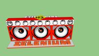 top som automotivo caixa com tres 15' selenium tornado