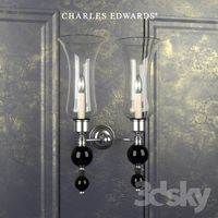 CHARLES EDWARDS - GLASS DOUBLE BALL