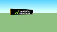 The Good DInosaur (Logo) - Original Movie Mylar Poster with Lightbox