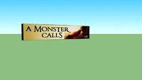 A Monster Calls - Original Movie 5x25 Mylar Poster with Lightbox