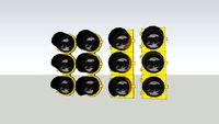 Econolite bullseye traffic signal mod pack