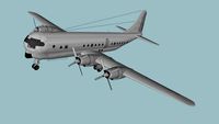 Boeing Model 377 Stratocruiser~ Template