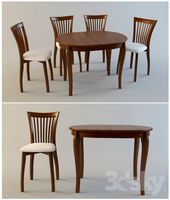 Largo table, chairs Subject