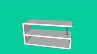 modren table 3d