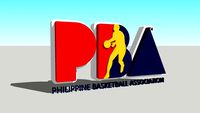 3D PBA LOGO (Philippine Basketball Association)