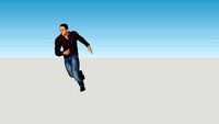 Uomo che corre