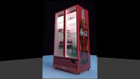 Heladera coca- Vray