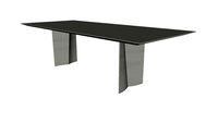 Soho Dining Table in Acier by Modloft