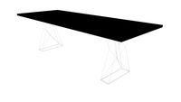 Curzon 102 in. Dining Table in Cathedral Ebony by Modloft