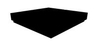 Dean Coffee Table in Glossy Black by Modloft
