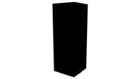 Bond Bookcase Black Steel by Modloft