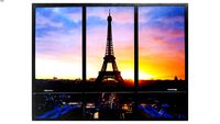 38504 Picture Window Eiffel Tower 95x113cm (Bild Window Eiffel Tower 95x113cm)
