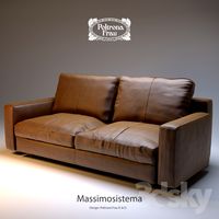Sofa Massimosistema (Factory Poltrona Frau)