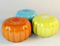 Outdoor Moroccan Pouf
