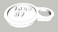 JETON DE CADDIE PERSONALISE INDP 57