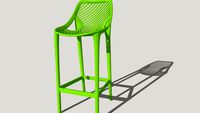 Design green barstool - BROZER design barstool