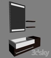 002 bathroom furniture set