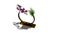 Portafiori Anello,flawer pot,vase flor