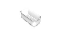 K-8334 Imperator(R) 66' x 31' freestanding bath with center toe-tap drain