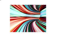 25860 Picture Glass Colorful Intoxication 120x160cm (Bild Glas Colorful Intoxication 120x160cm)