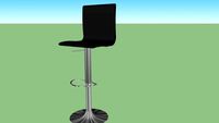 Design black barstool - ALTO Design barstool