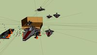 assulting a shot down venator on geonosis