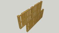 Pallet Wall Section