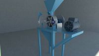 pulverizer, crusher, mill, grain, dust, rotor beater mills are used for rapid size reduction, pulverizador, granos,