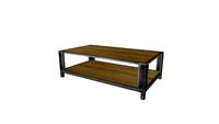 Table basse de style industriel CHIC201 (L:115cm) - collection CHIC