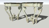 Louis XVI Console Tables, circa 1780