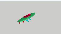 Selfpropelled surfboard souvenir