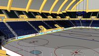 Ice hockey arena