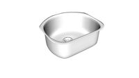 50200 McAllister(R) Under-Mount Single-Bowl Kitchen Sink, 23-5/8 inch x 21 inch x 9-3/4 inch