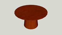 MESA JANTAR CONNE CINAMOMO CASTANHO ETNA