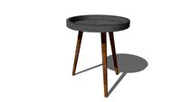 HUGO Bout de canapé effet ciment REF 165354 PRIX 49.90