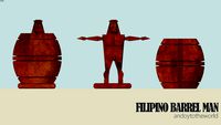 Filipino Barrel Man