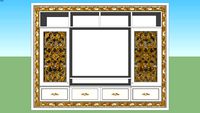 tv stand bookcase