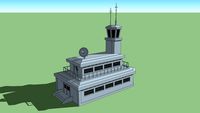 Air Traffic Control Tower, untextured