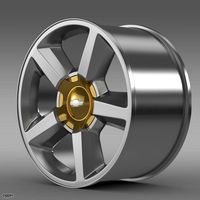 Chevrolet Suburban LTZ 2007 rim3d model