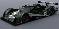 Bentley EXP Speed 8, 2001, nurbs to poly3d model