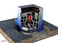 Nuclear reactor3d model