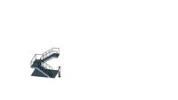 Escalera de dos tramos
