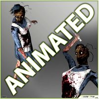 Zombie Nurse3d model