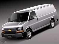 Chevrolet Express Van 2001 - 20133d model