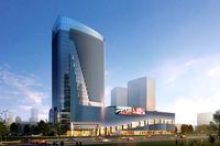 Skyscraper business center 0643d model