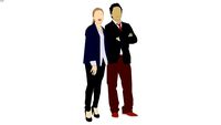 Natasha & John - Personas en 2D